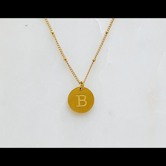 Singular Charm Initial Necklace - Picture 3 of 3